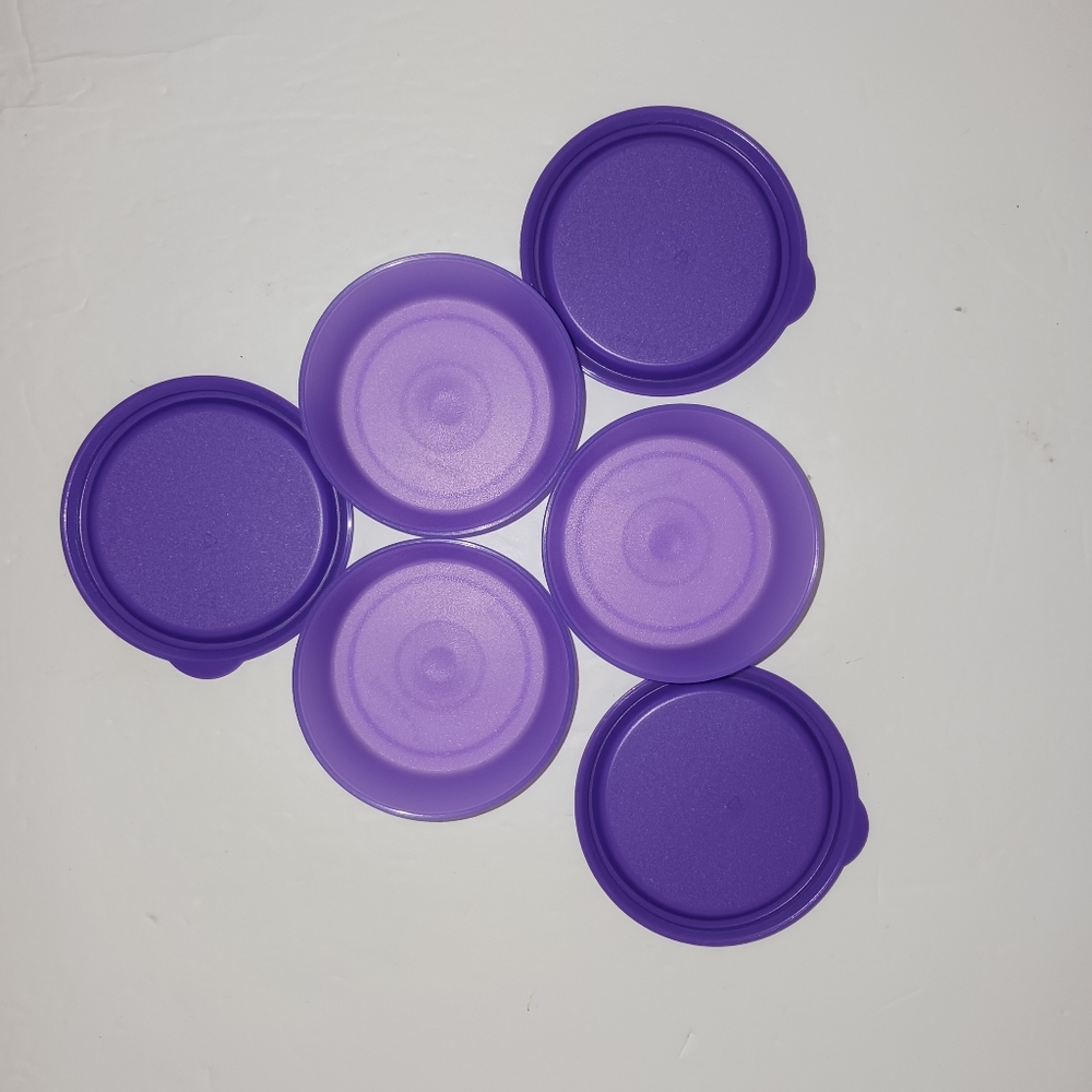 Tupperware Mini Half Size 2 oz. Snack Cups / Bowls - NWOT - Picture 2 of 6